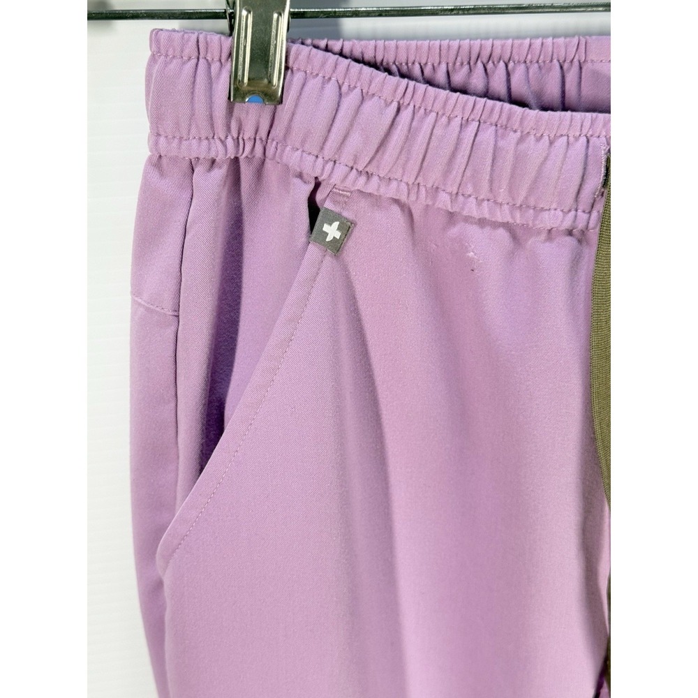 Figs Men's Tansen Jogger Scrub Pants Size Small Purple/Wild Iris Drawstring - Picture 4 of 8